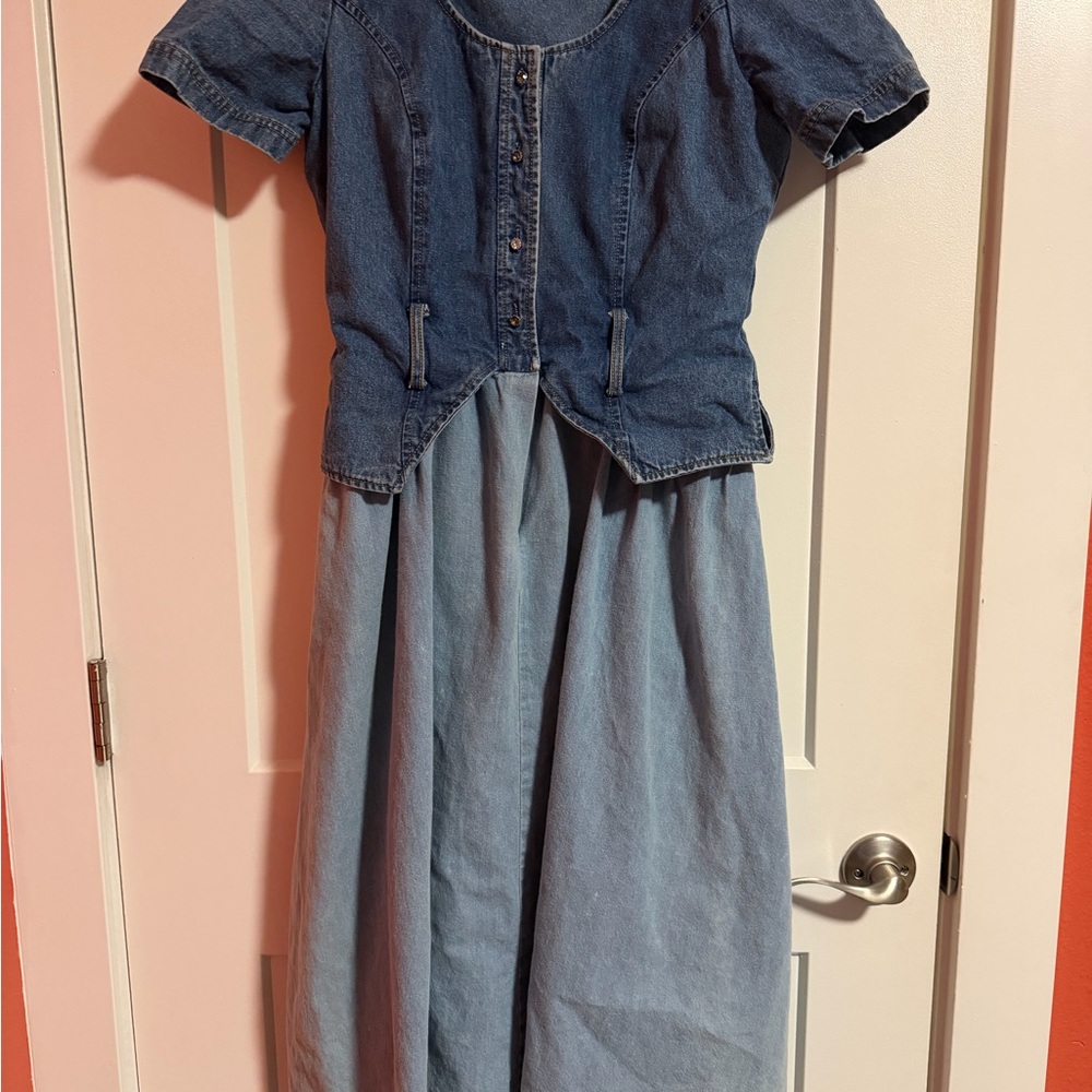 Vintage Denim Dress